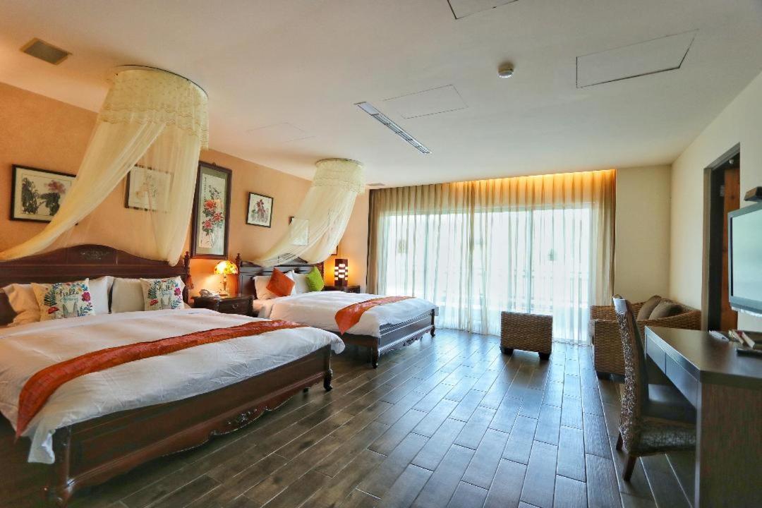 The Mudan Hotel Checheng Luaran gambar