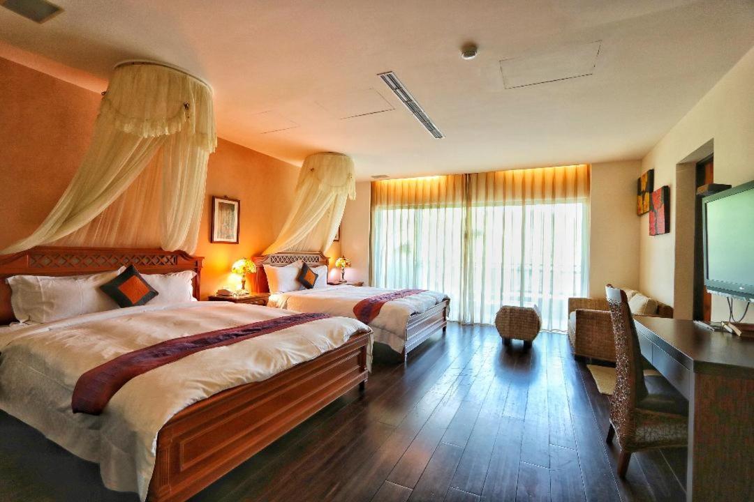 The Mudan Hotel Checheng Luaran gambar